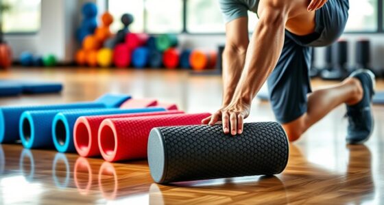golfers recovery foam rollers