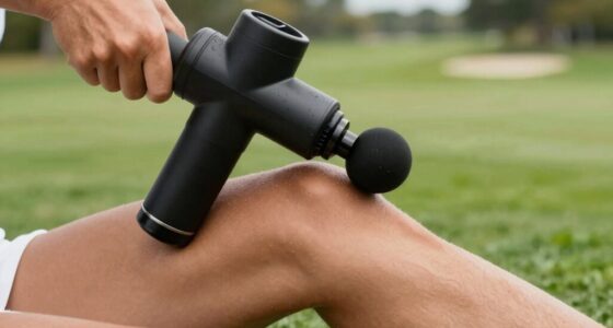 golfers recovery massage guns