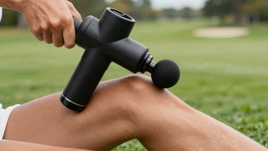 golfers recovery massage guns