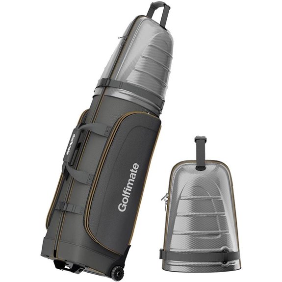 hard top golf travel bag