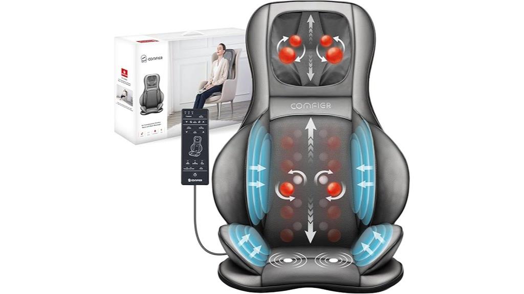 heated shiatsu massage chair