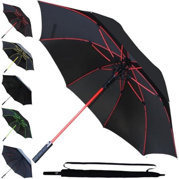 60MPH Windproof Large Golf Umbrella