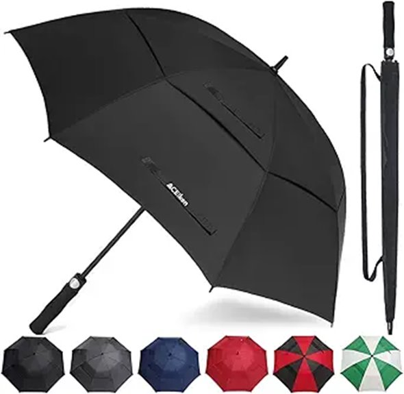 heavy duty windproof golf umbrella