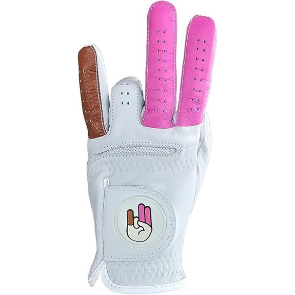 humorous all weather golf glove