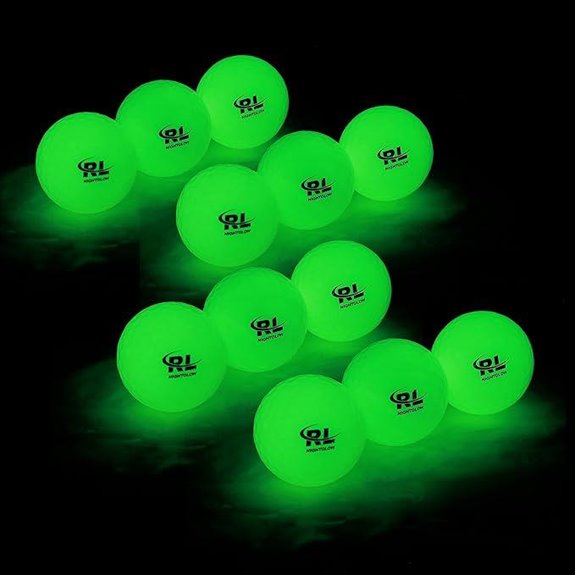 Glow Golf Balls for Night Sports and Tournaments