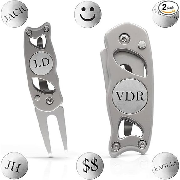 Indiana Metal Craft Golf Divot Repair Tool with Markers