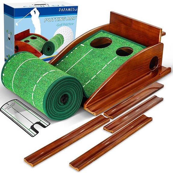 indoor golf practice mat