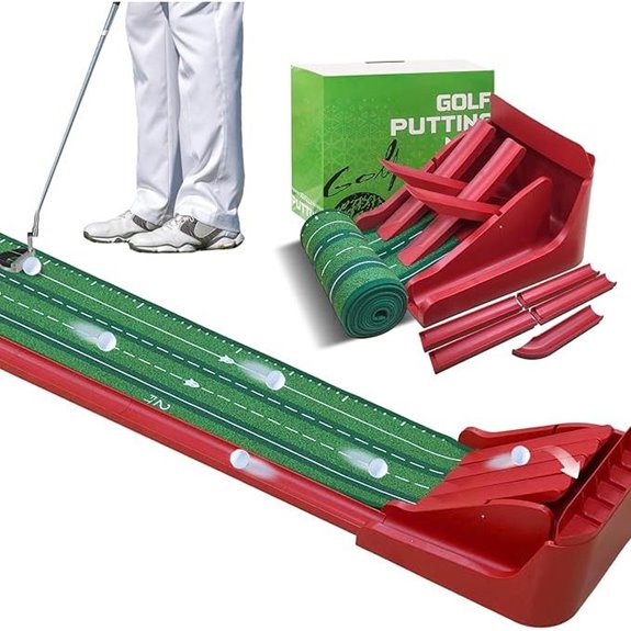indoor golf practice mat
