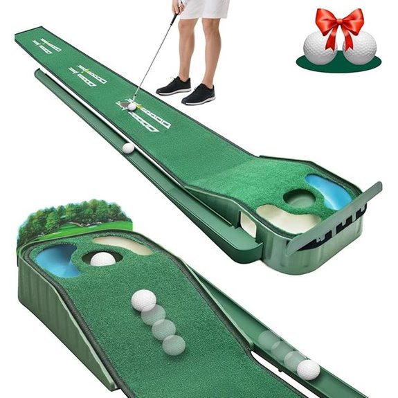indoor golf practice mat