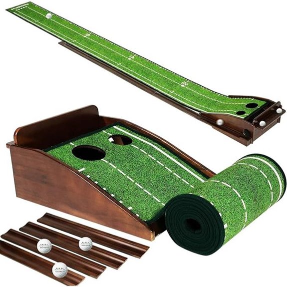 indoor golf practice mat