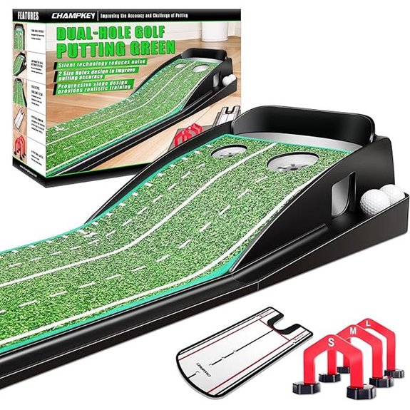 indoor golf putting green