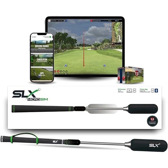 indoor golf simulator with motion