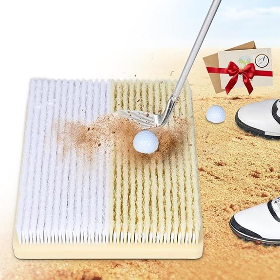Golf Bunker Practice Mat for Indoor & Outdoor Use