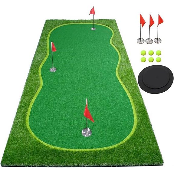 Golf Putting Green/Mat for Indoor/Outdoor Practice