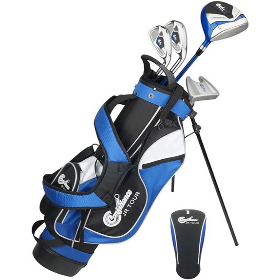 Confidence Golf Junior Golf Clubs Set for Kids Age 4-7 (up to 4' 6' Tall)