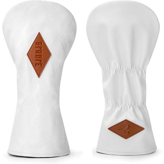 Birdie Leather Golf Club Head Covers Set