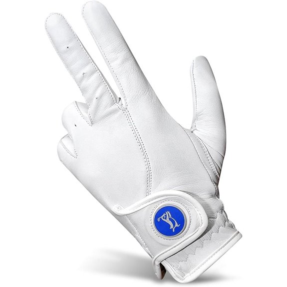 AAA Leather Golf Glove with Ball Marker