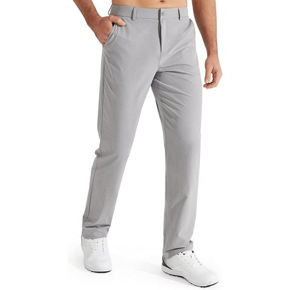 Libin Men's Golf Pants with Pockets Quick-Dry Lightweight