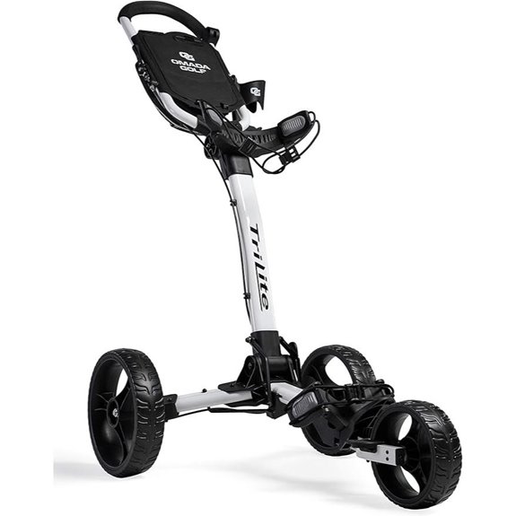 OMADA GOLF Trilite Lightweight Folding Golf Push Cart