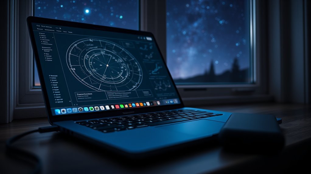 long lasting astronomy laptop features