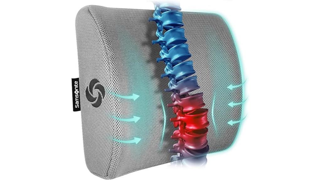 lumbar support for comfort