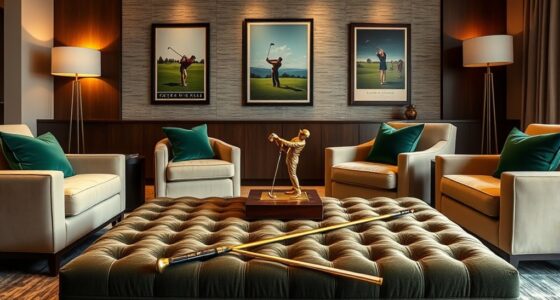 luxurious golf decor ideas