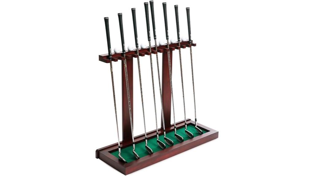 luxury 14 club wooden rack