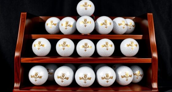 luxury golf ball displays