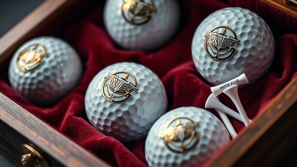 luxury golf ball gift considerations