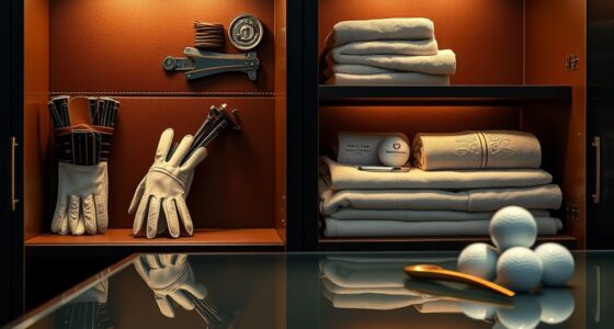 luxury golf locker storage