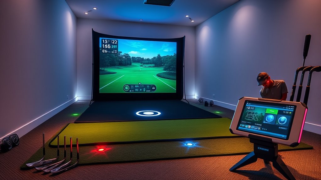 luxury golf practice gadgets