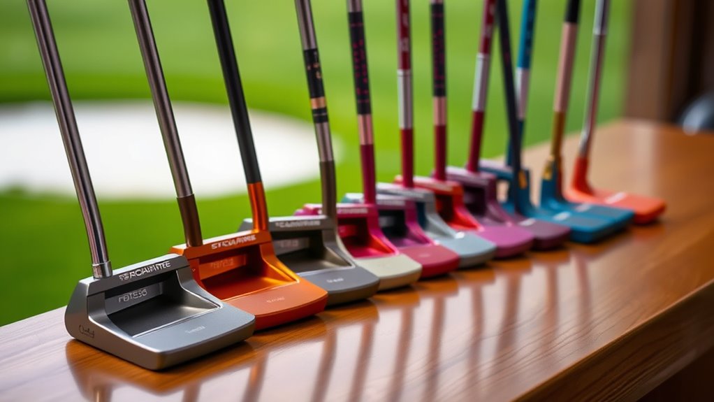 luxury golf putter sets