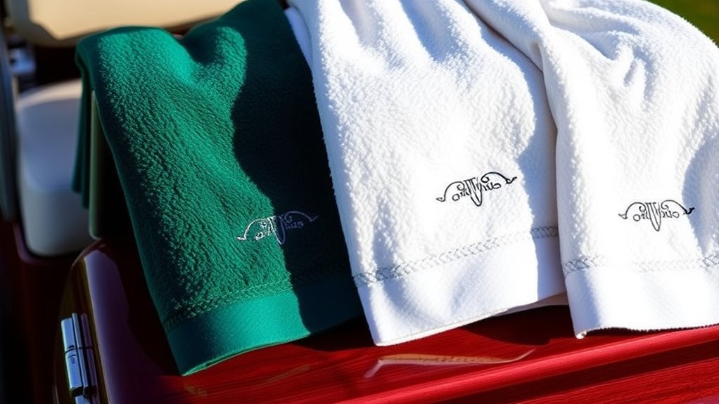 luxury golf towel gift sets