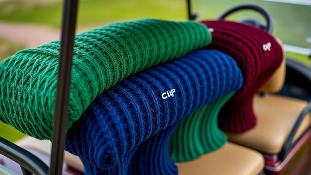 luxury knit golf covers