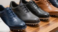 luxury spikeless golf shoes
