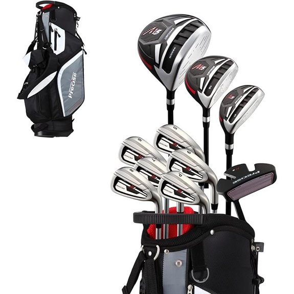 Precise M5 Men’s Golf Set with Stand Bag