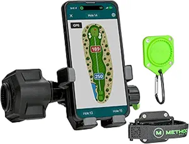 Method Golf RiderStack Magnetic Golf Cart Phone Holder