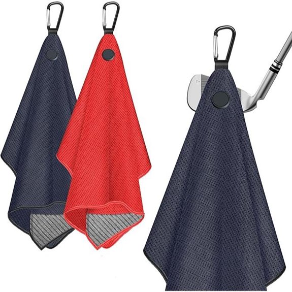 magnetic golf towel set