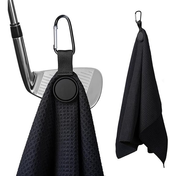 magnetic microfiber golf towel