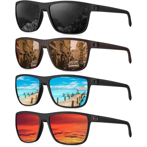 KALIYADI Men's Polarized Sunglasses for Driving & Golf