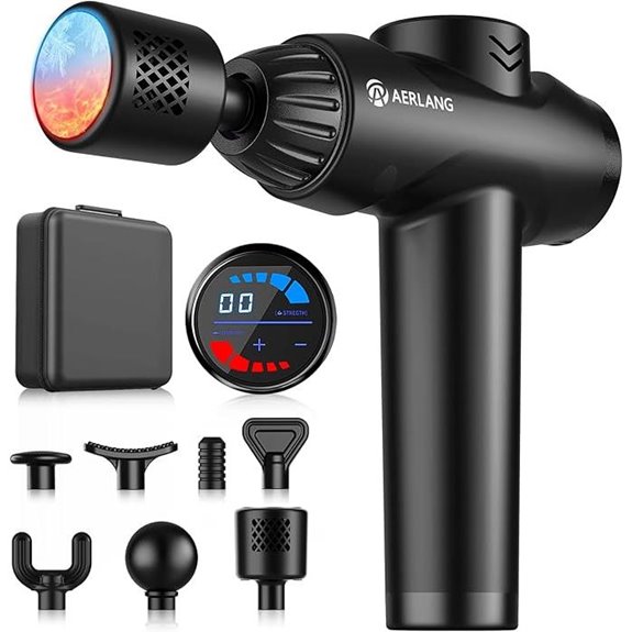 AERLANG Massage Gun with Heat and Cold