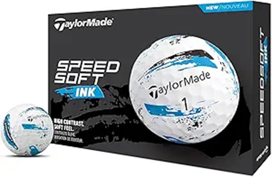 TaylorMade SpeedSoft Golf Balls (Maximum Distance & Soft Feel)