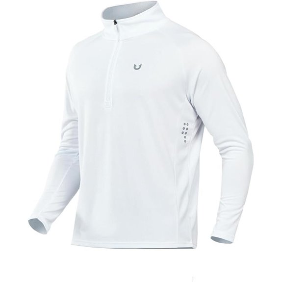 NORTHYARD Men's Quarter Zip Running Shirt