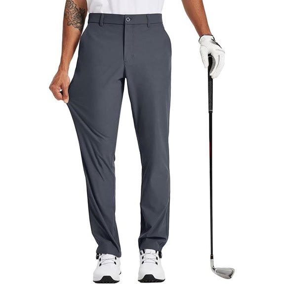 Tyhengta Men's Lightweight Stretch Golf Pants