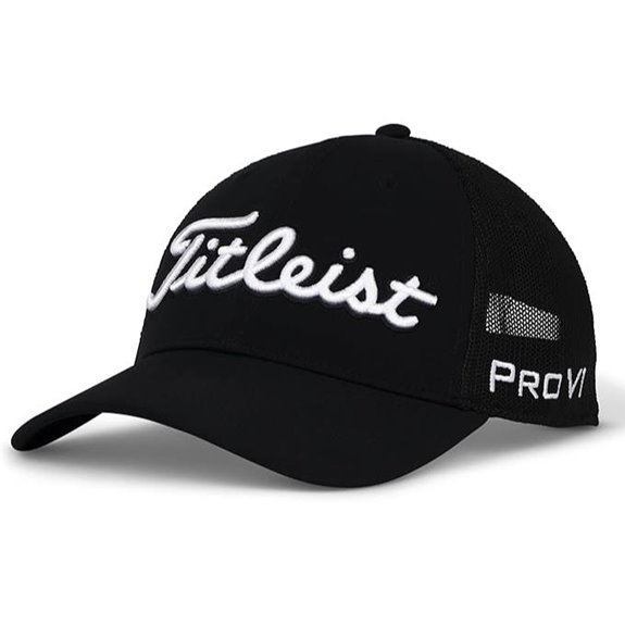 Titleist Mens Tour Performance Mesh Golf Hat