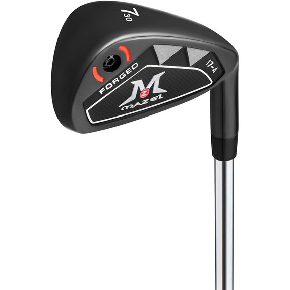 MAZEL Men's Golf Iron Set (9PCS) with Steel Shafts