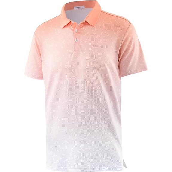 APTRO Men's Moisture-Wicking Golf Polo Shirt