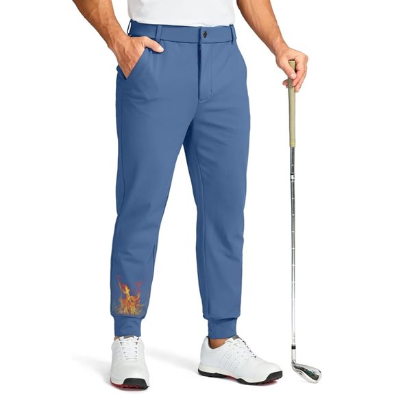 Soothfeel Men's Fleece Lined Golf Joggers
