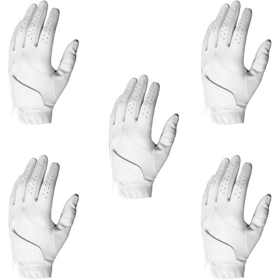 men s leather golf gloves