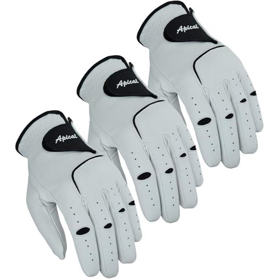 men s leather golf gloves